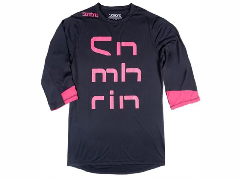 Sombrio Disciple 3/4 Sleeve MTB Jersey - Black