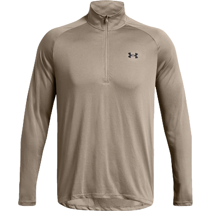 Men's long-sleeve shirts everyday green-Men's UA Tech 2.0 1/2 Zip