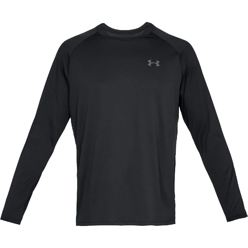 Men's long-sleeve shirts casual white-Men's UA Tech 2.0 Long Sleeve