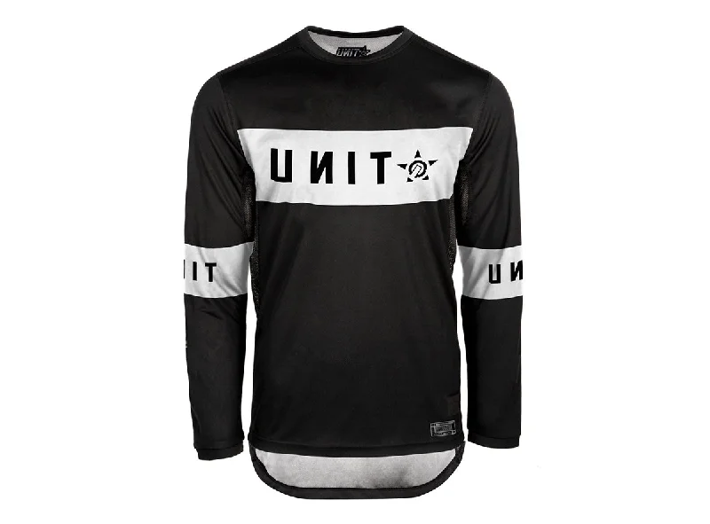 Unit Soul Long Sleeve MX Jersey - Slim Fit - Black-White - 2021