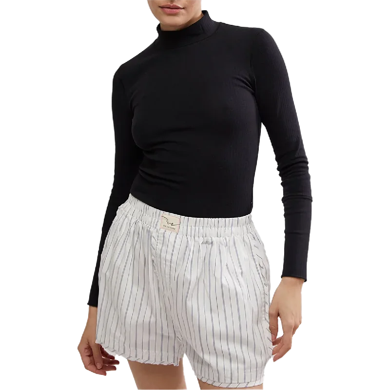 Men's long-sleeve shirts cozy black-Women's Rickie Top