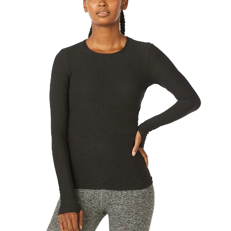 Men's long-sleeve shirts everyday black-Women's Classic Crew Pullover