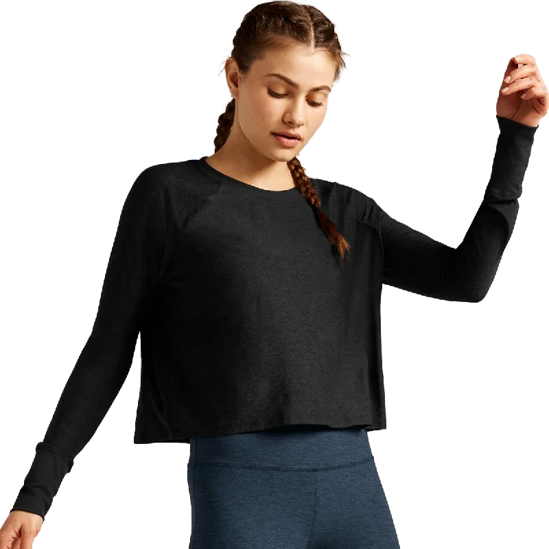 Men's long-sleeve shirts casual black-Women's Featherweight Daydreamer Pullover